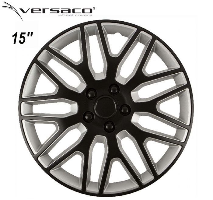 Тасове за джанти 14,15,16 цола Versaco Dakar Black\Silver