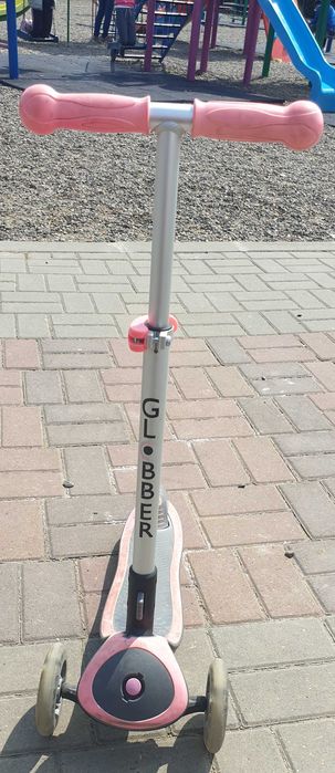 Vand trotineta copii _ fete 3 - 7 ani, Globber EXPERT LIGHT Roz