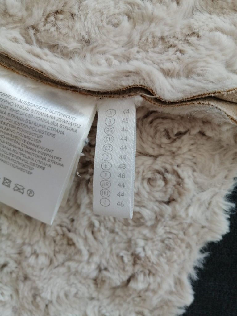 Vand cojoc dama PROMOD - piele intoarsa masura 36 (lung)