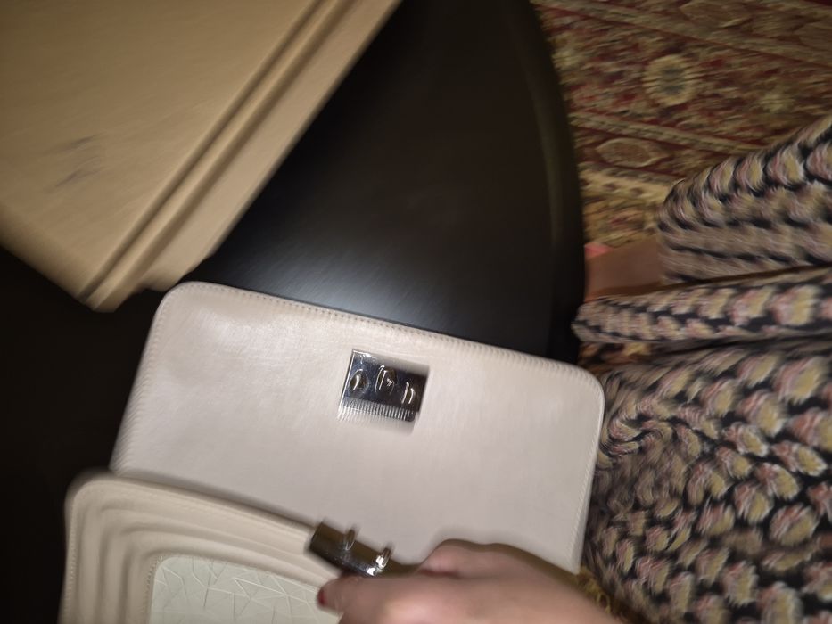 Geanta Epica  culiare alb crem