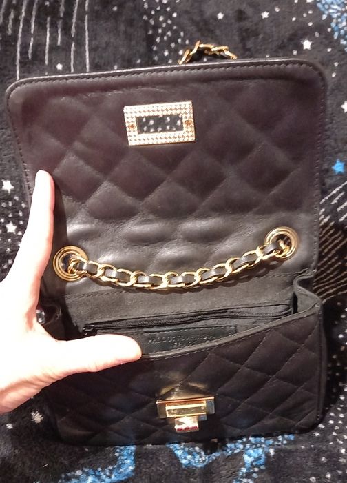 Geanta din piele, de umar Celia