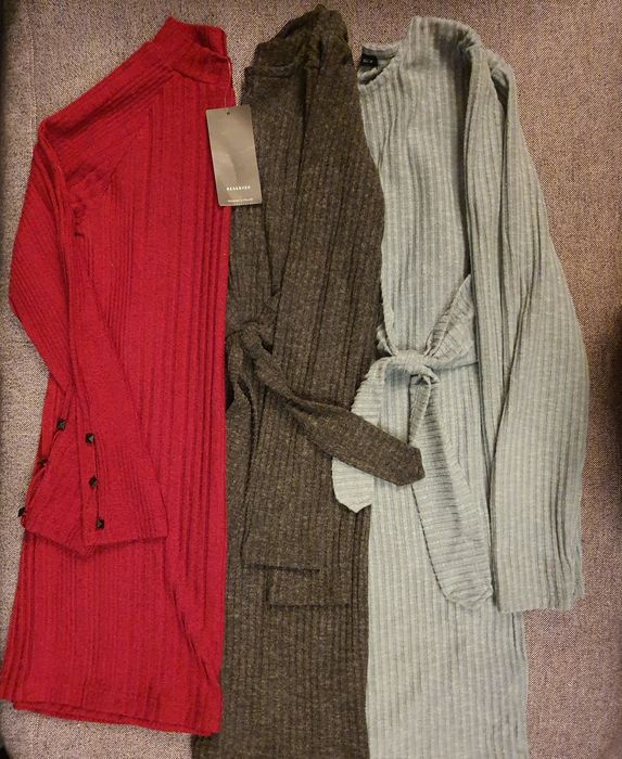 Rochie tricot fete , 3 modele, 140, 152, noi