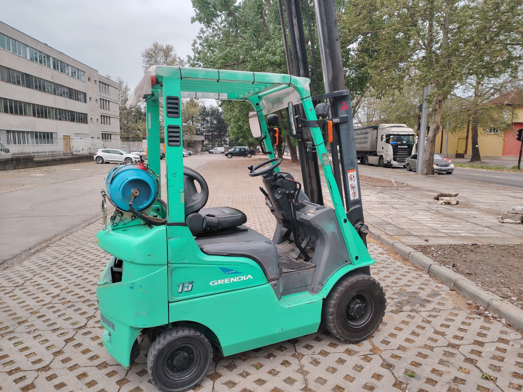 Мотокар газ бензин Митсубиши
