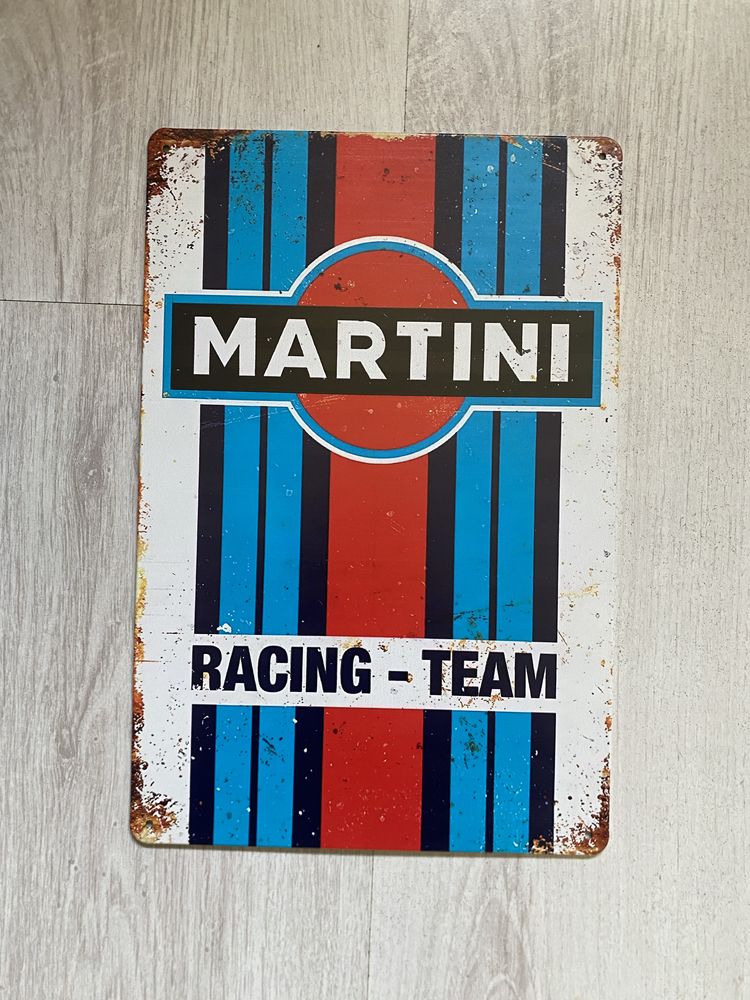Tablouri Retro Metalice Martini Rothmans Gulf Michelin Castrol Shell