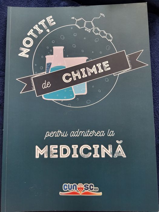 Notițe de chimie pentru admitere la medicină