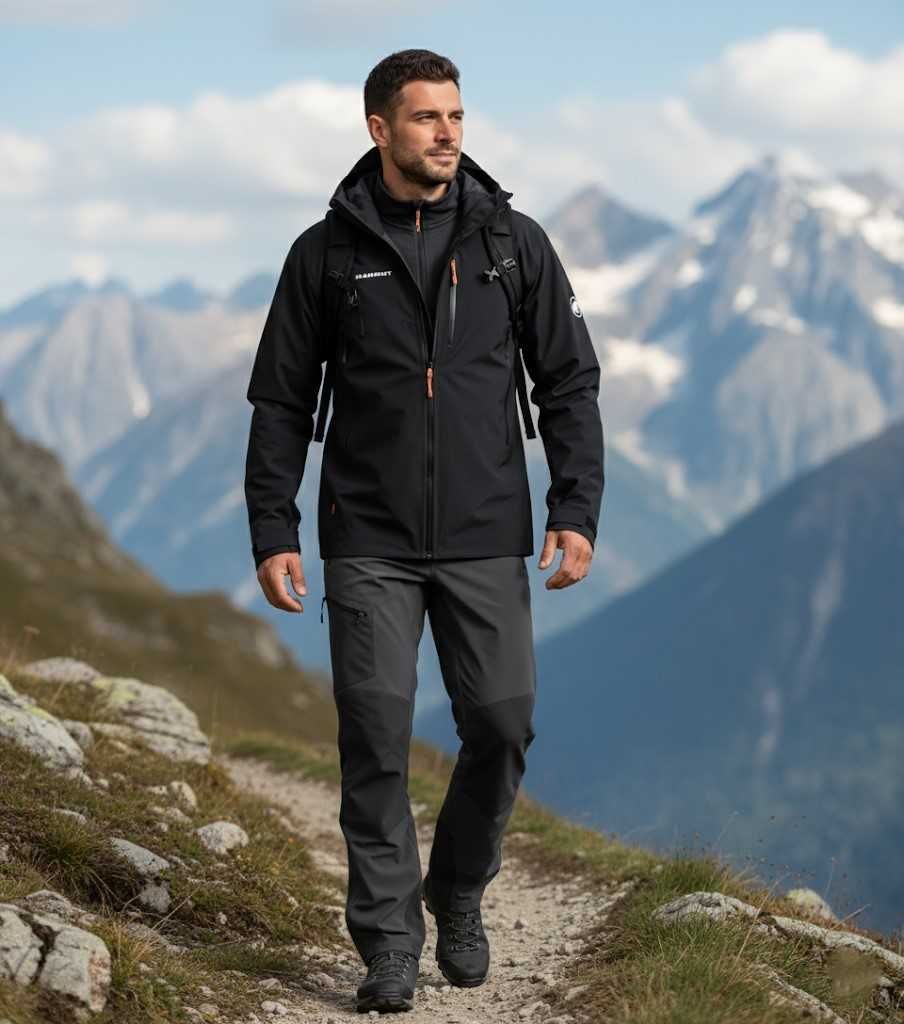 Mammut Crater Pro Gore-Tex - Оригинално мъжко хардшел яке р-р XL