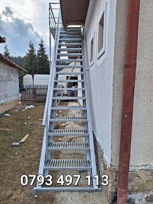 Scări metalice galvanizate la orice demisiune asiguram transport ori u