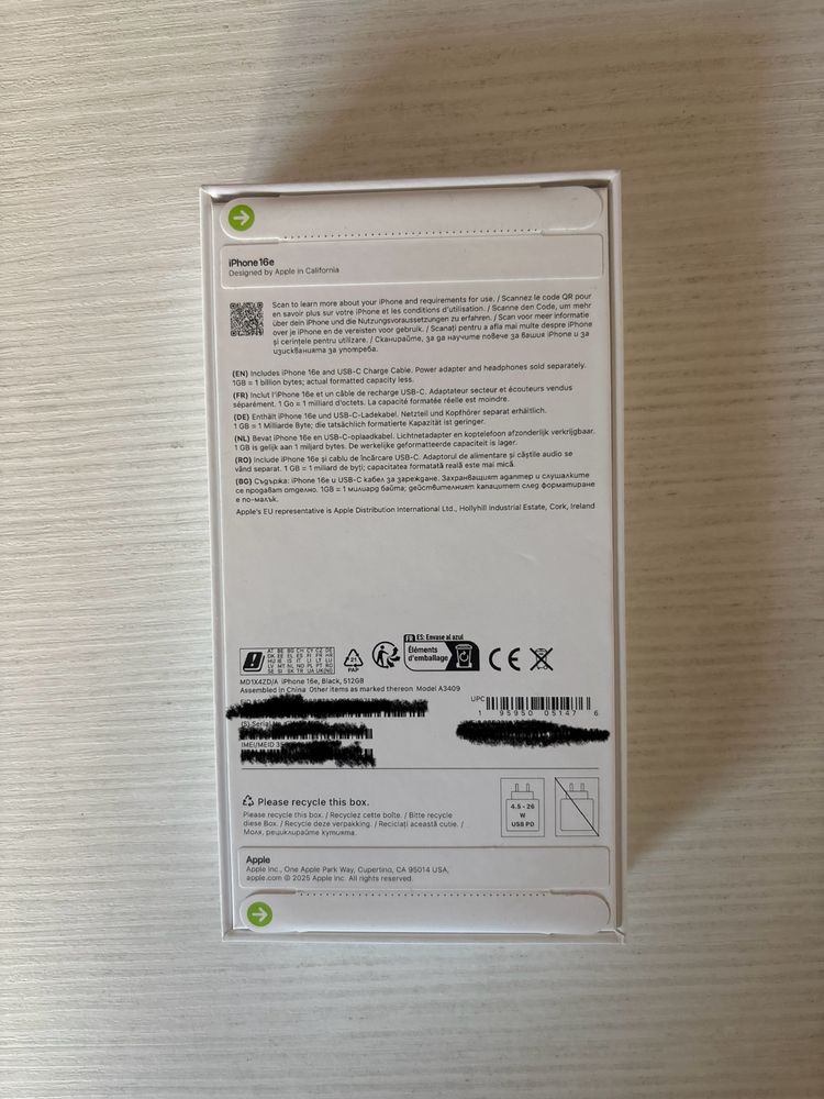 Iphone 16e | 512gb