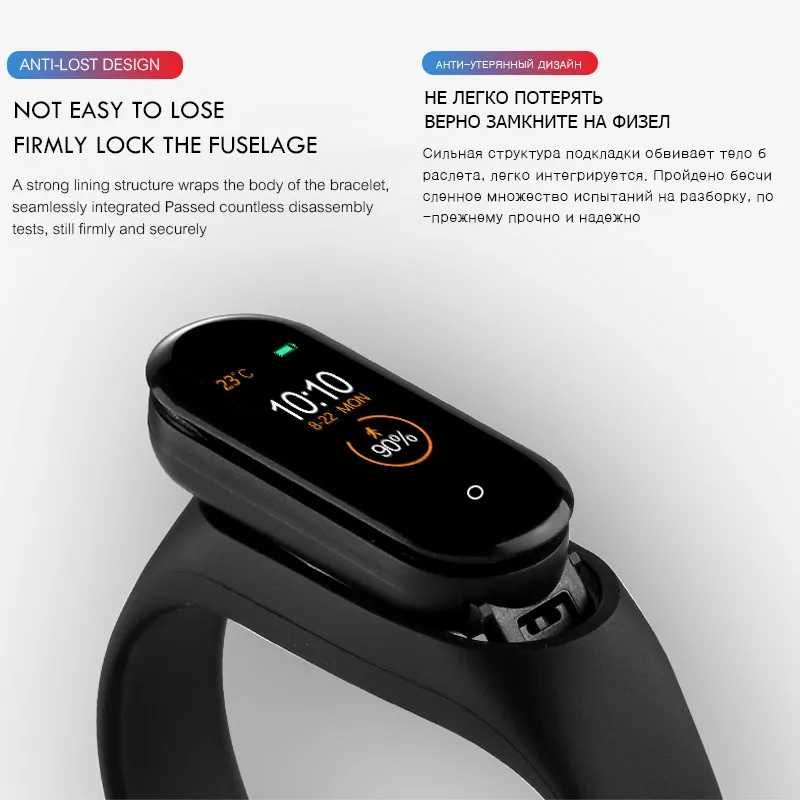 Smart Watch M4 — arzon va zamonaviy fitnes soat