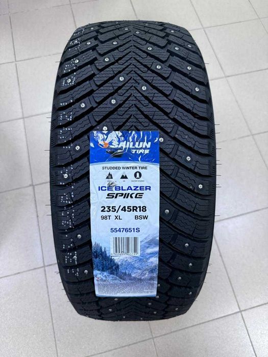 235 45 R18 Sailun Spike новая модель 2025 год зимние шины
