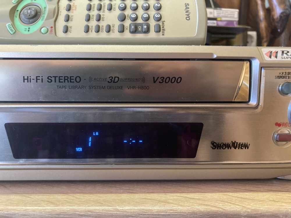 Video Sanyo videorecorder