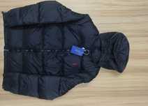 Polo puffer jacket black mate