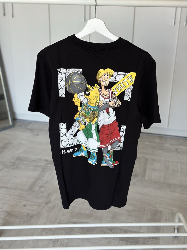 Tricou OFF White Scooby Do Premium