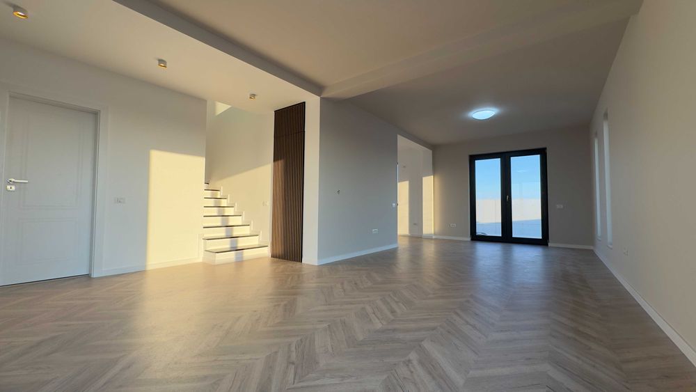 Casă modernă 2025 Buftea – 5 camere, 3 băi, curte amenajată 357 mp