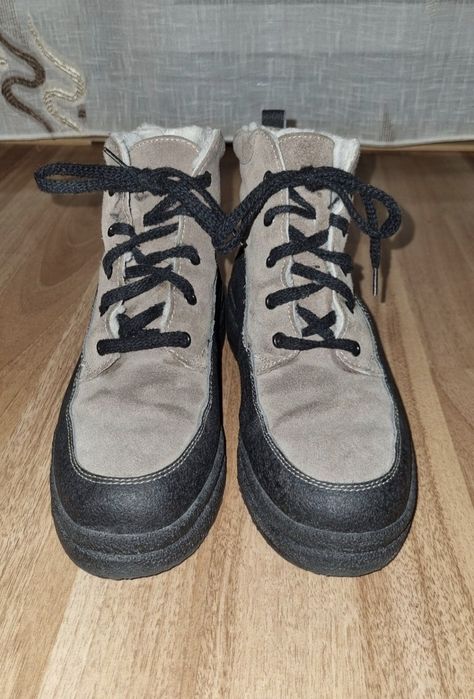 Pantofi lux / Ghete Kandahar Oslo Brown, Elveția, Piele, Lână - 36