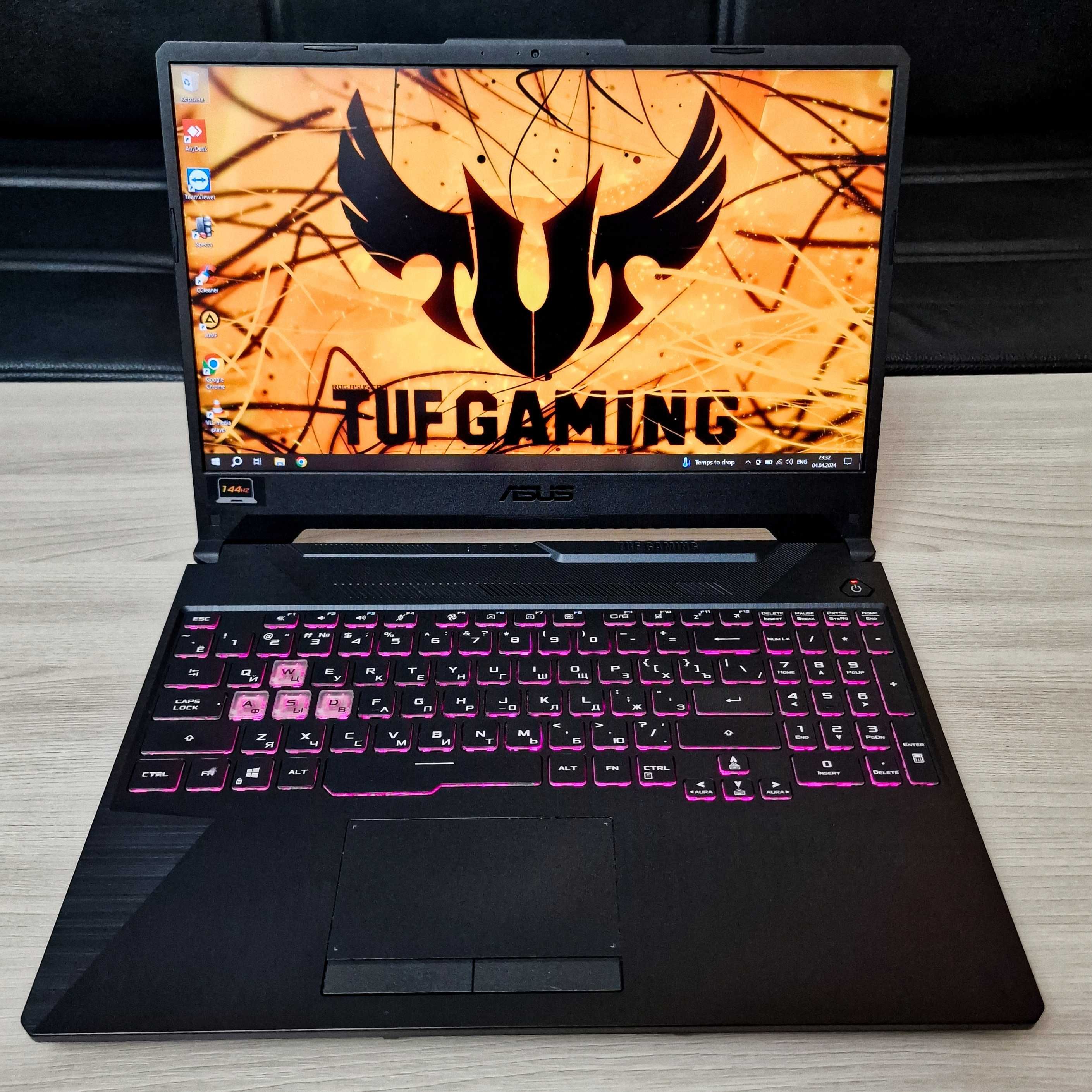 Игровой ноутбук Asus TUF Gaming i5 10300H/16GB/GTX 1660ti/512GB/144Ghz