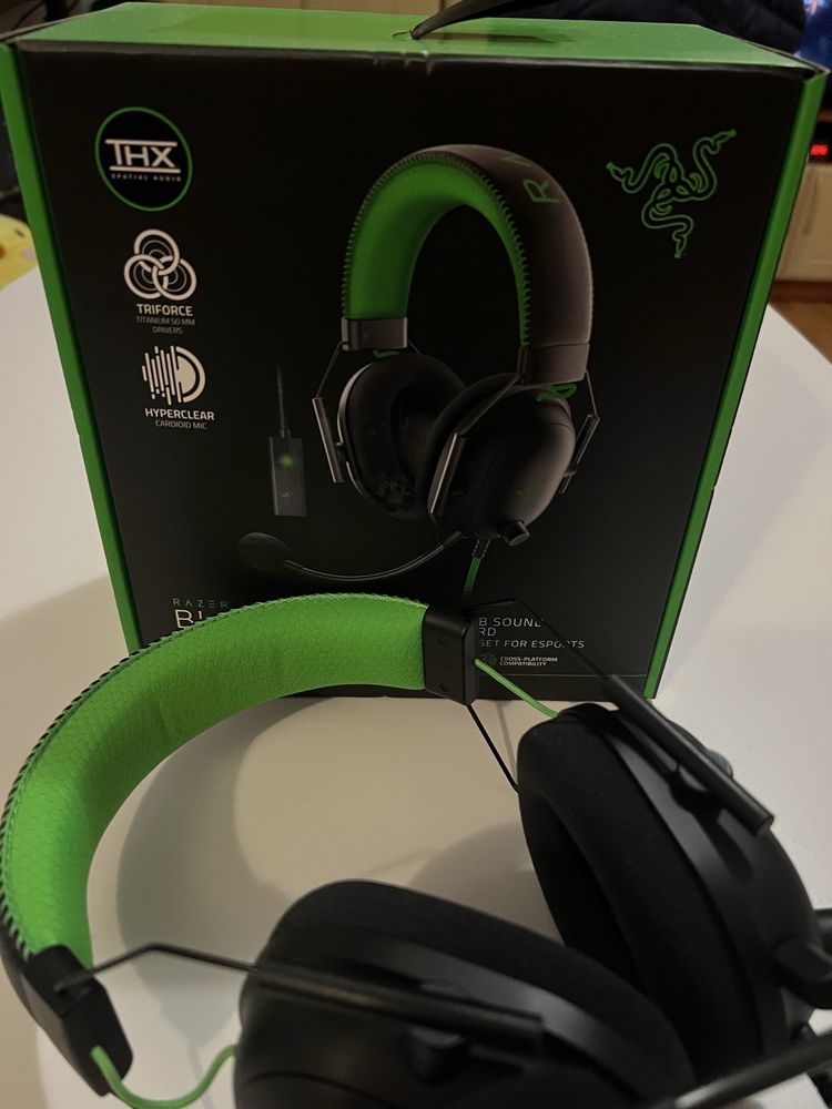 Casti gaming RAZER Blackshark v2 SE+ Usb sound card cu garantie
