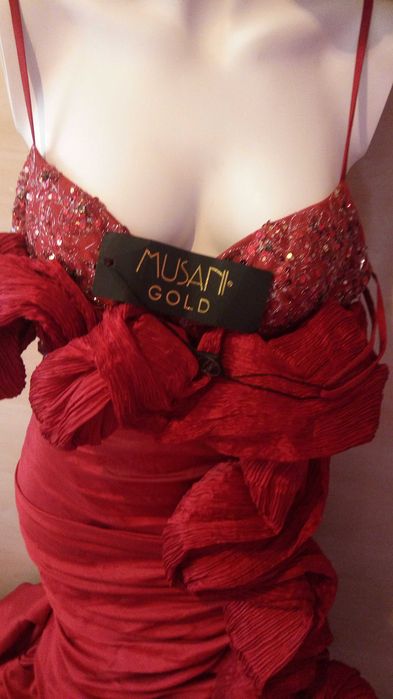 Rochie de eleganta de seara/pentru ocazii speciale Musani Gold
