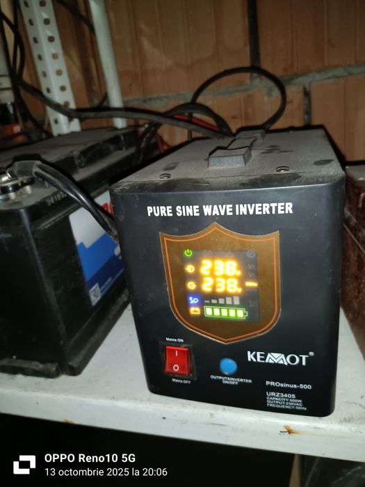 Vând sursa neantreructibila+ acumulator 110 A