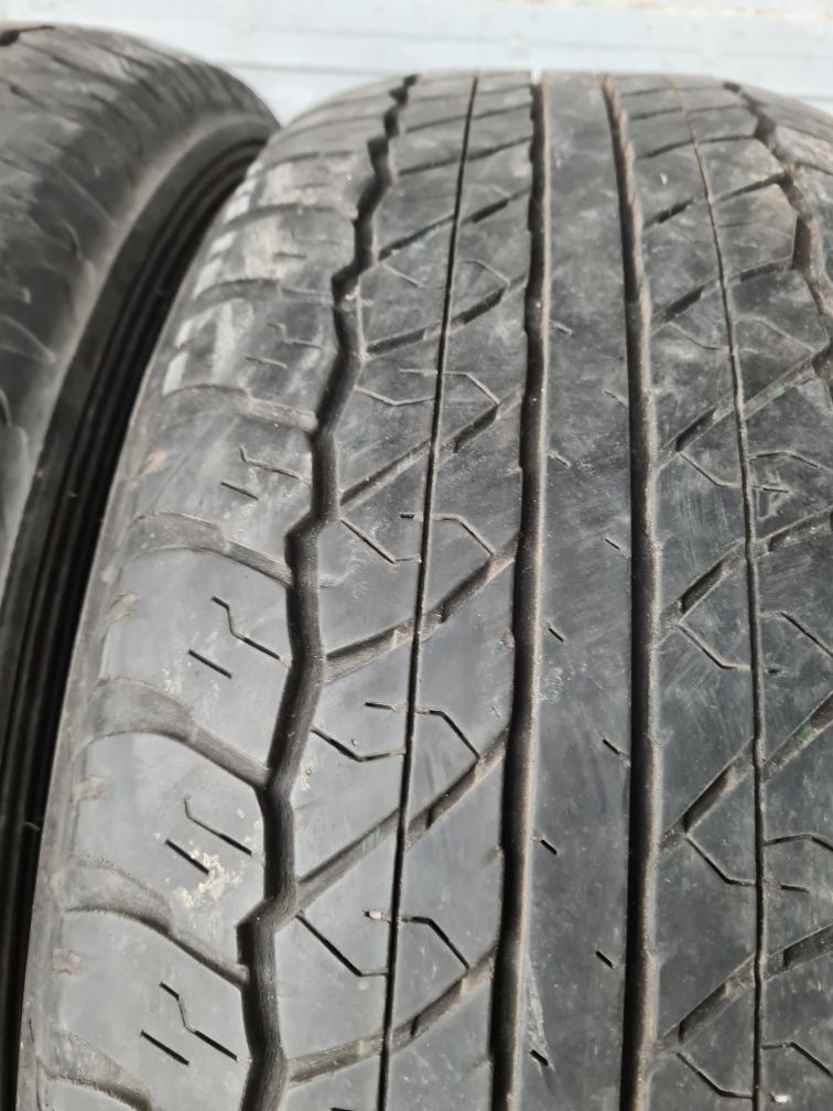 2 бр. летни гуми 265/60/18 Dunlop 5,5 mm DOT 2414