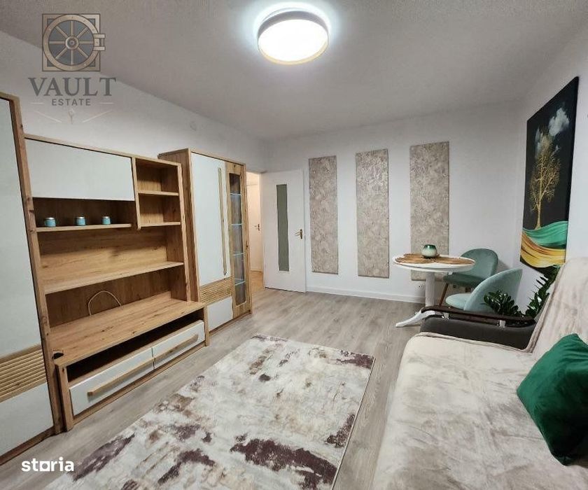 Garsoniera -Renovata -Mobilata Utilata -Metrou Favorit