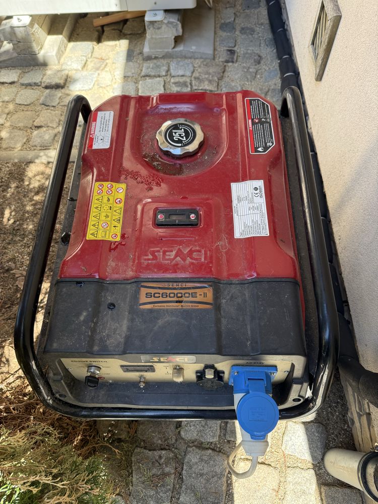 Монофазен генератор за ток Senci 5 kw