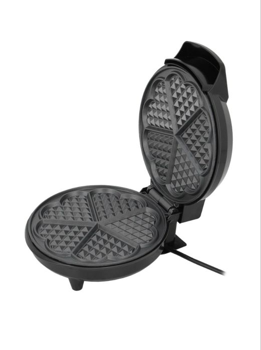 Гофретник Star-Light WMH-700W, 700W, Регулируем термостат, Черен/Inox