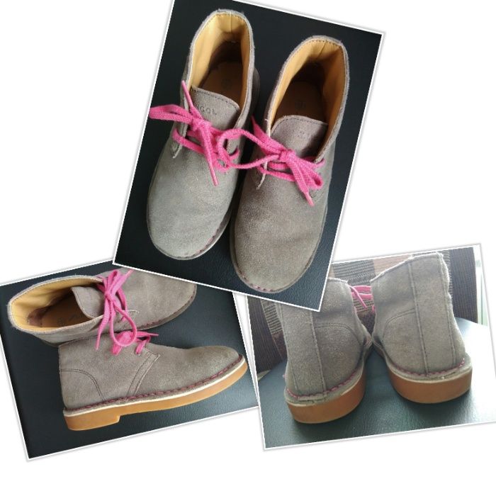 Оригинални обувки KANGOL от естествена кожа, номер 32 (стелка 20 см)