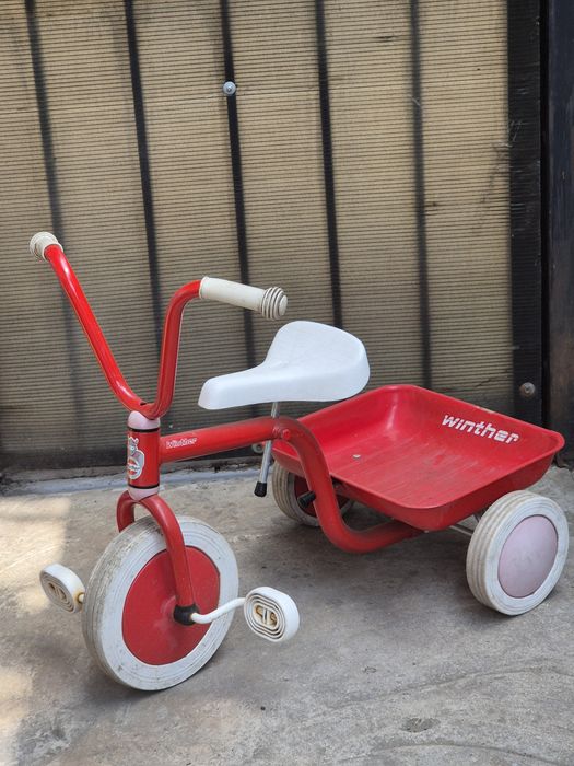 Bicicletă copii Winther cu coș rabatabil