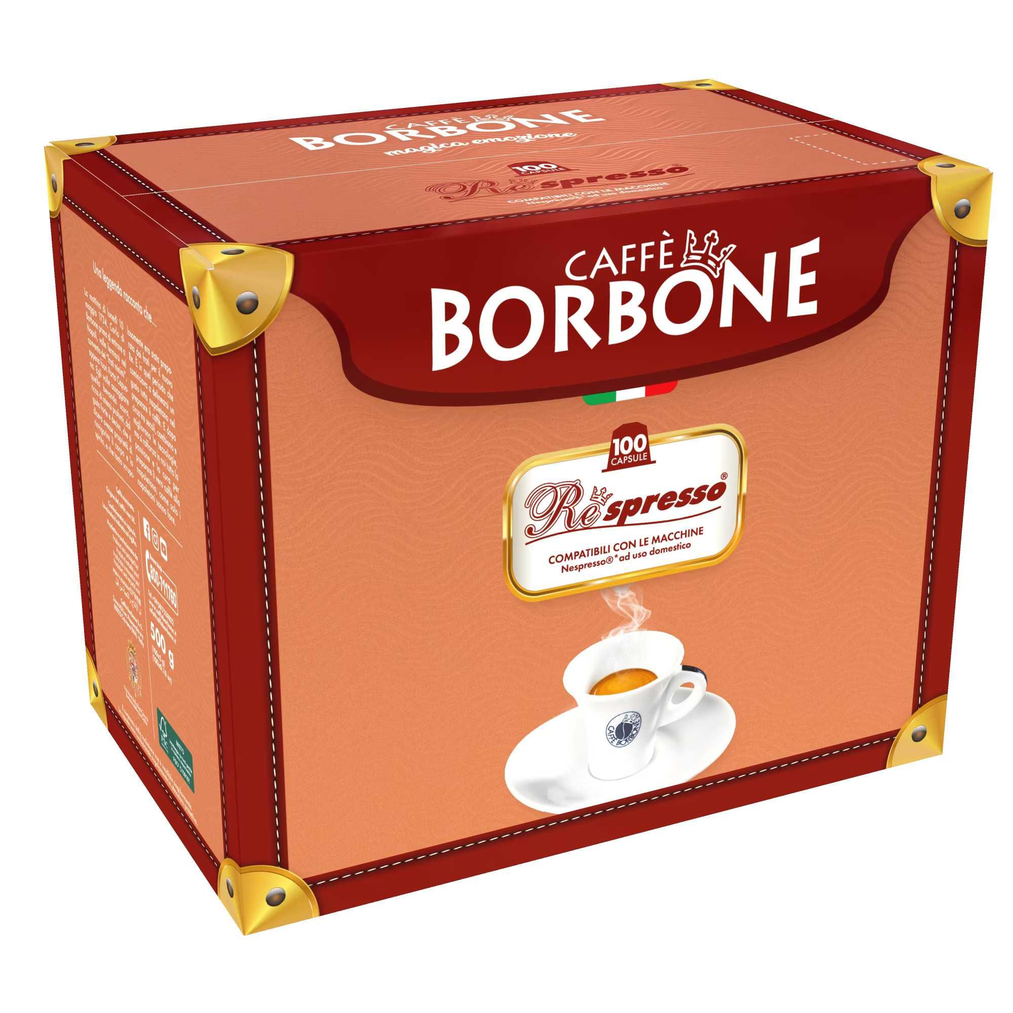 кафе BORBONE Miscela 50бр капсули за nespresso внос Италия видове