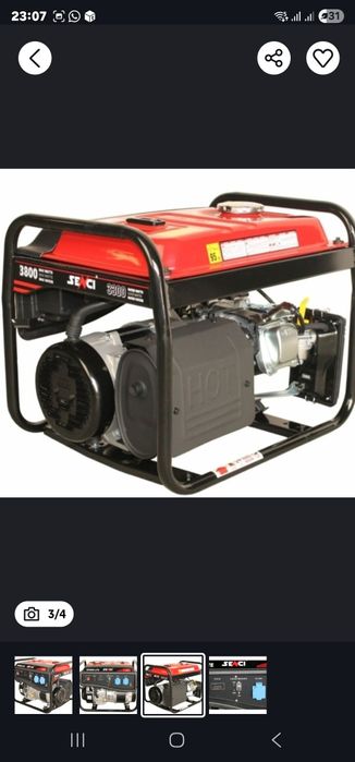 Generator senciGenerator curent Senci 3.8 Kw NOU Sigilat