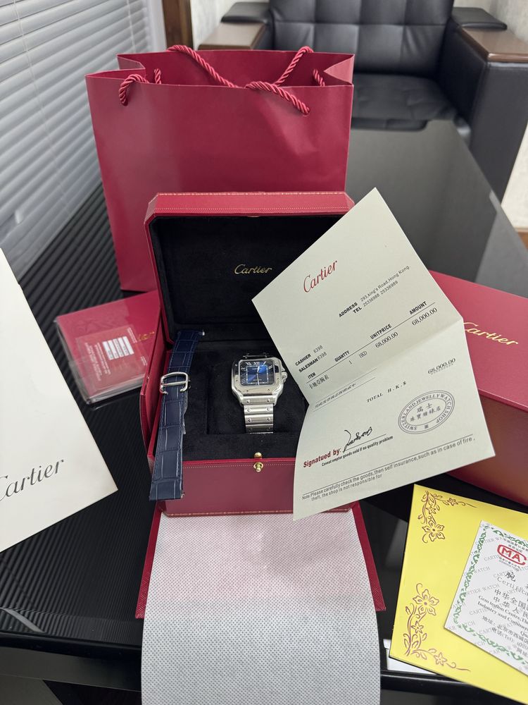 Срочно горит!! продаётся часы Cartier