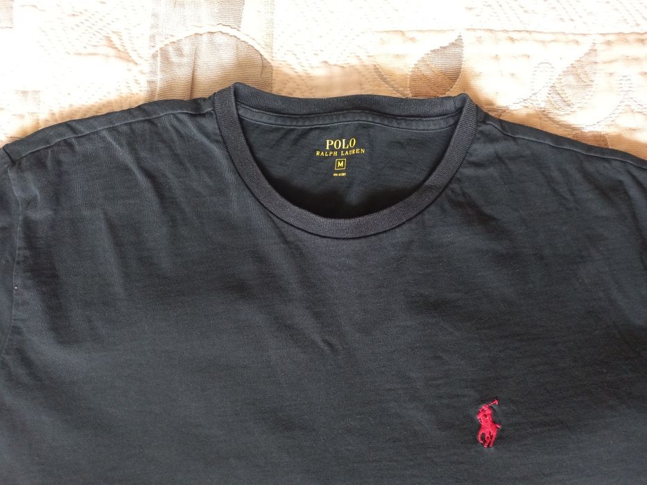 Черна тениска Ralph Loren
