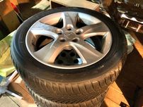Jante Honda Acord originale + 4 cauciucuri de iarna MAXXIS