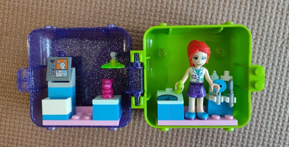 Lego Friends 41403 Cubul de joacă al Miei - medicul veterinar.
