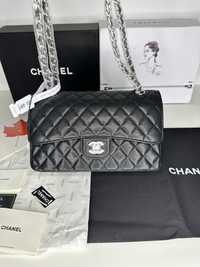 Geanta lux CHANEL piele naturala 100% cutie si saculet cadou