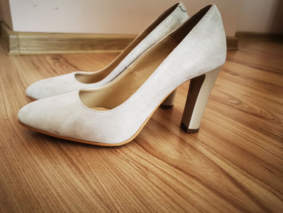Pantofi de ocazie, din piele naturala, marime 38