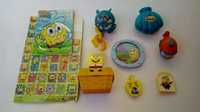 Lot jucarii SpongeBob + CD cadou+CD PC cu un joc pe calculator