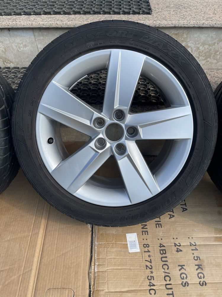 jante aliaj orig Skoda Fabia 3 NJ3 NJ5 Rapid Polo 5x100 215 45 16