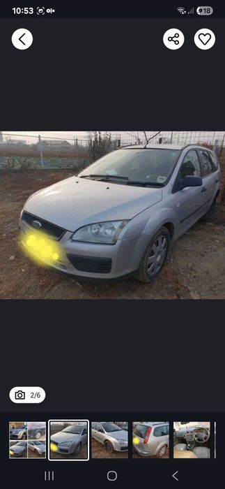 Dezmembrez Ford Focus 2 1.6tdci 1.6 16v 1.8tdci 2.0tdci Piese