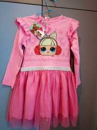 Детска рокля wow 5-6години