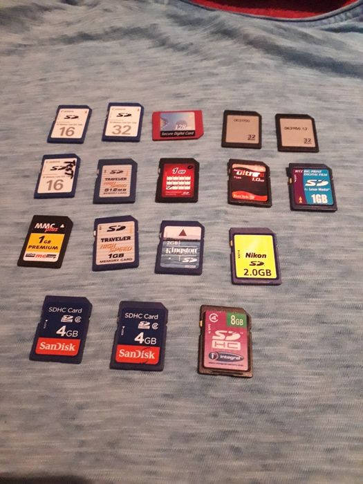Card Pro Duo / Olympus / Mini Sd / SD