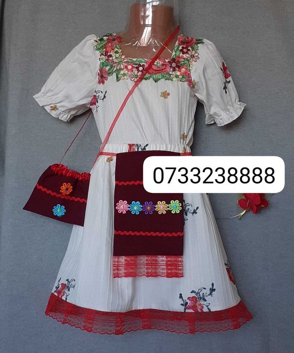Costum popular pentru copii 5-6-7 ani