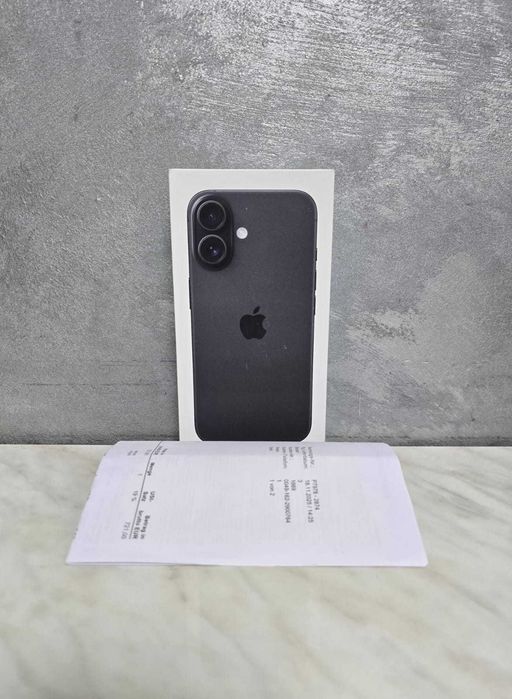 Iphone 16 128GB Black NOU Bmg Amanet 97452
