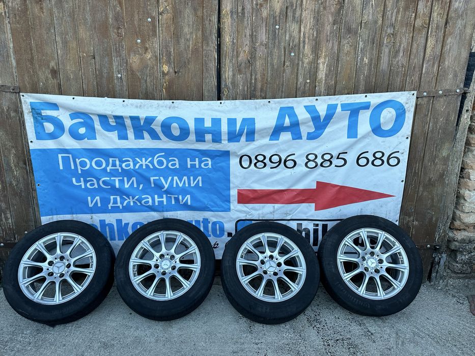 16 5х112 джанти с гуми
