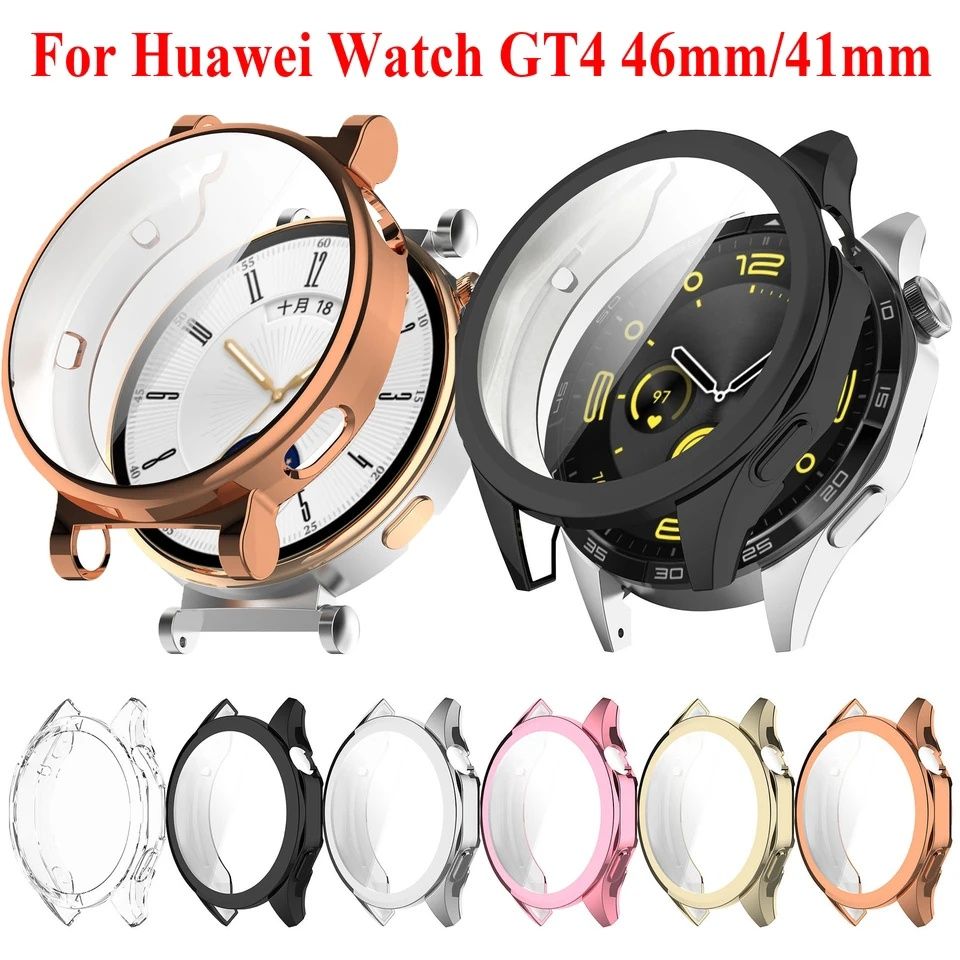 Huawei Watch GT4 41 46 mm. / Мек TPU силиконов кейс с протектор