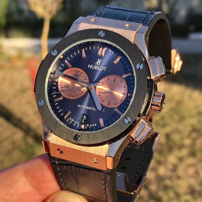 ceas barbat hb classic fusion bezel ceramic 45,mm