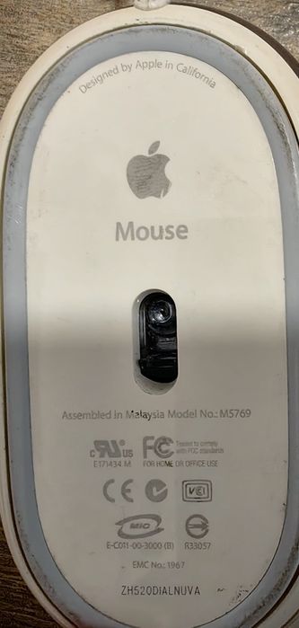 Mouse Apple Pro model M5769 retro de colecție