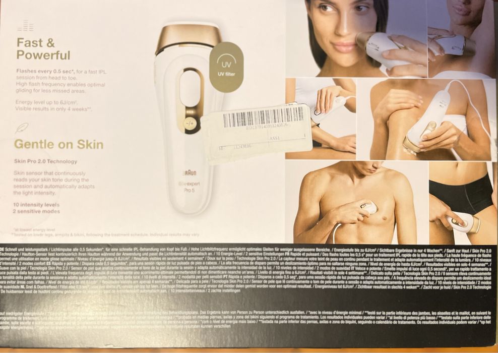 Aparat de epilat Braun, in garantie