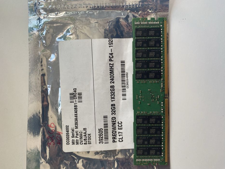 Memorie Server 32GB 2Rx4 PC4-2400T-RA1-11-MC0